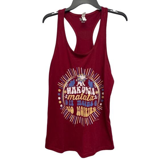 New Disney Mens XXL The Lion King Hakuna Matata Sleeveless Cotton Tank Top - Picture 1 of 5